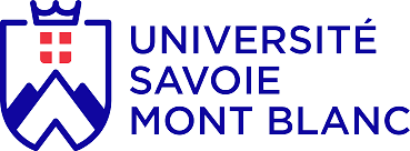 Logo université savoir mont blanc - formation communication annecy